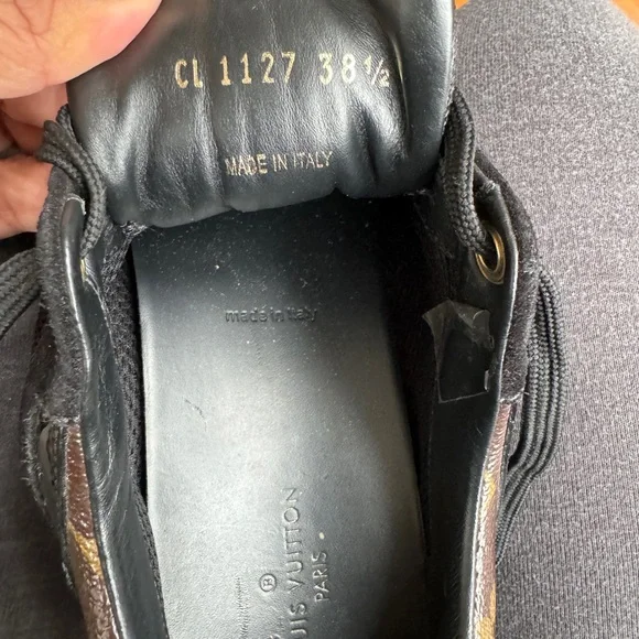 Authentic Louis Vuitton Run Away Sneakers - Picture 4 of 6